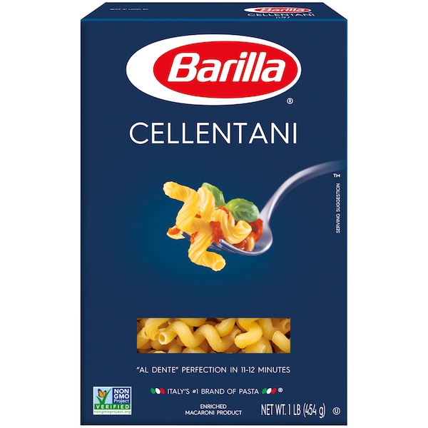 Barilla Cellentani Pasta 16 oz., PK12